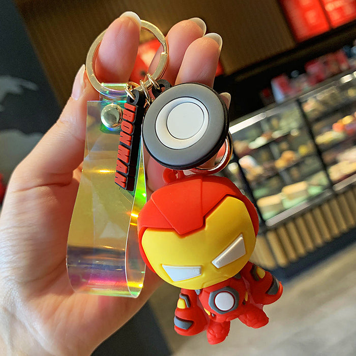 Wholesale Cartoon Doll Silicone Keychain JDC-KC-Benxin033