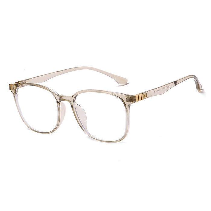 Wholesale Anti blue light glasses TR full frame flat lens protective glasses universal myopia frame