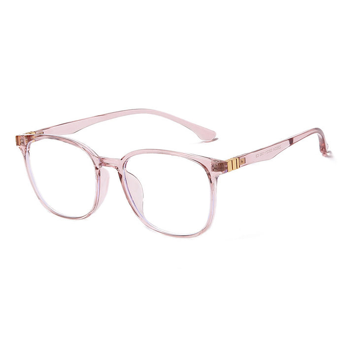 Wholesale Anti blue light glasses TR full frame flat lens protective glasses universal myopia frame