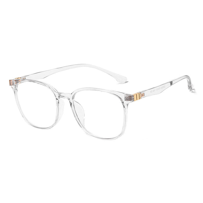Wholesale Anti blue light glasses TR full frame flat lens protective glasses universal myopia frame