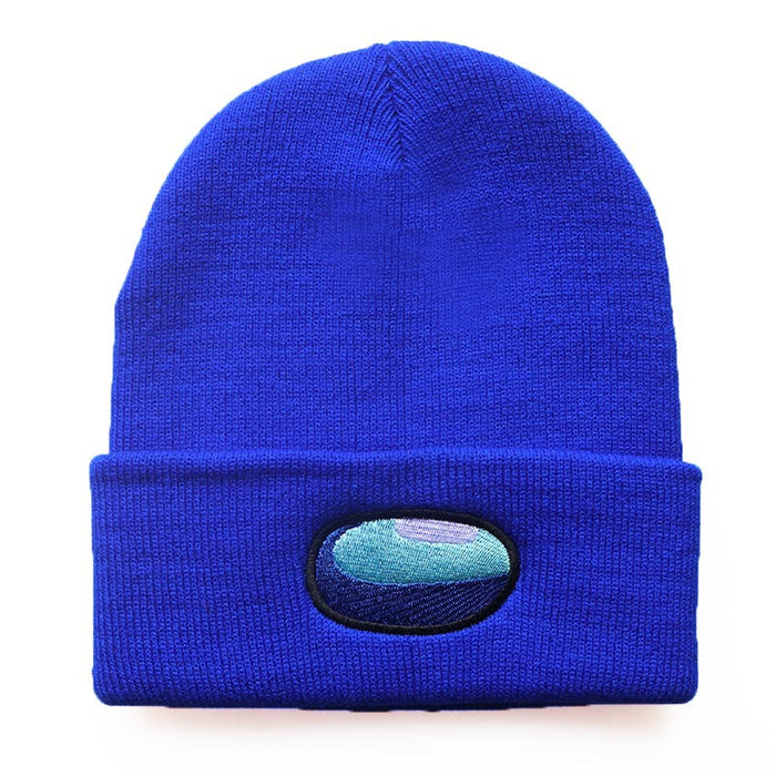 Wholesale Cartoon Embroidery Flower Acrylic Knitted Beanie Hat JDC-FH-LvH023