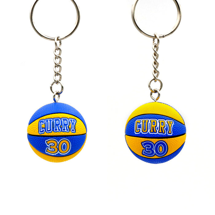 Wholesale PVC Letter Basketball Keychain JDC-KC-QLPing007