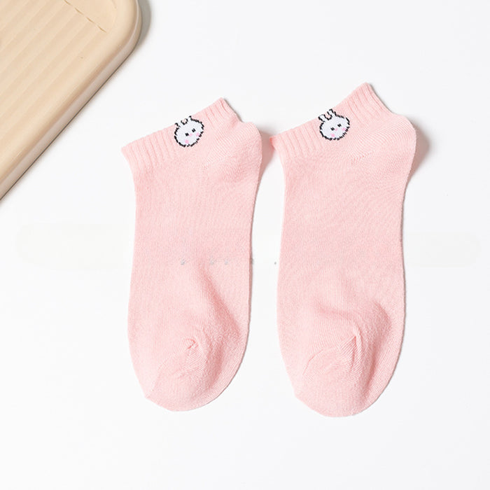 Wholesale of 10pcs Thin Rabbit Socks JDC-SK-Miqi004