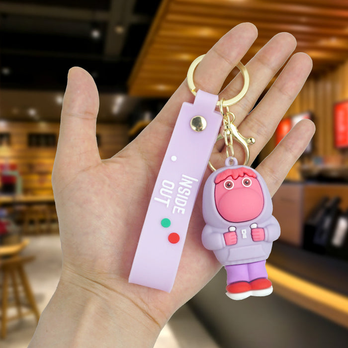 Wholesale Cartoon Silicone Doll Keychain JDC-KC-Yexiang006