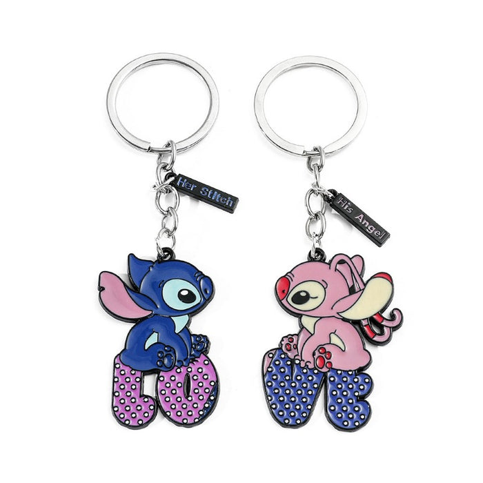 Wholesale Valentine's Day Cute Cartoon LOVE Keychain Necklace JDC-NE-ShaoH014