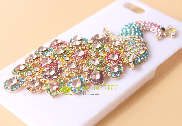 Wholesale Rhinestone Peacock Alloy Brooch Accessories JDC-BC-GuoQY003