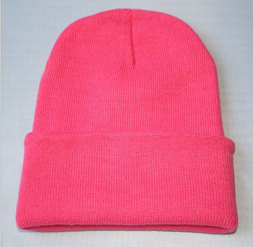 Wholesale Acrylic Solid Color Autumn and Winter Knitted Wool Hat JDC-FH-HWT007