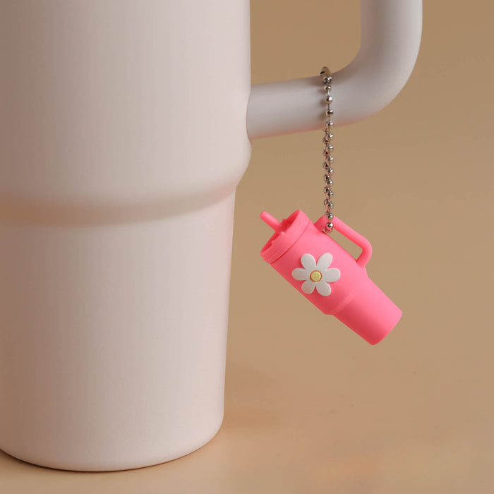 Wholesale Soft Glue Water Cup Keychain JDC-KC-HanYi002