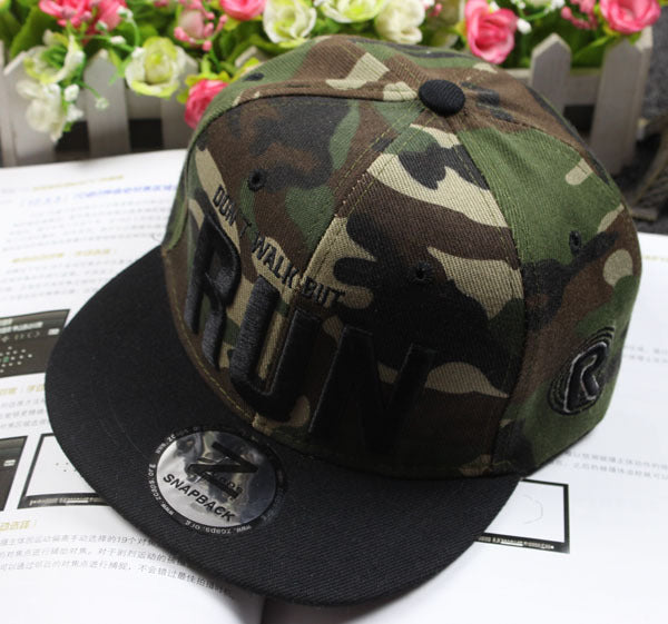 Wholesale Stylish Camouflage Wide Brim Baseball Cap Hip Hop Street Style Casual Sun Hat For Adults