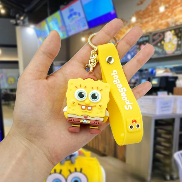 Wholesale Cartoon Silicone Doll Keychain JDC-KC-Yexiang004