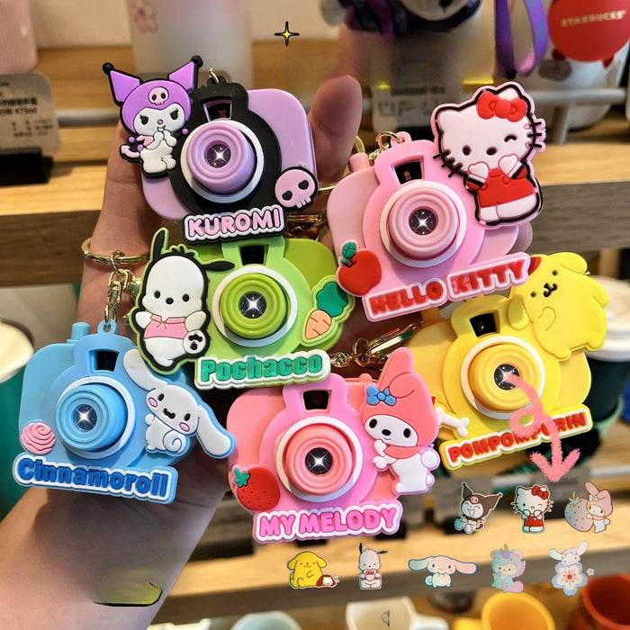 Wholesale Cartoon Cute Mini Projection Camera Keychain JDC-KC-biaopan007