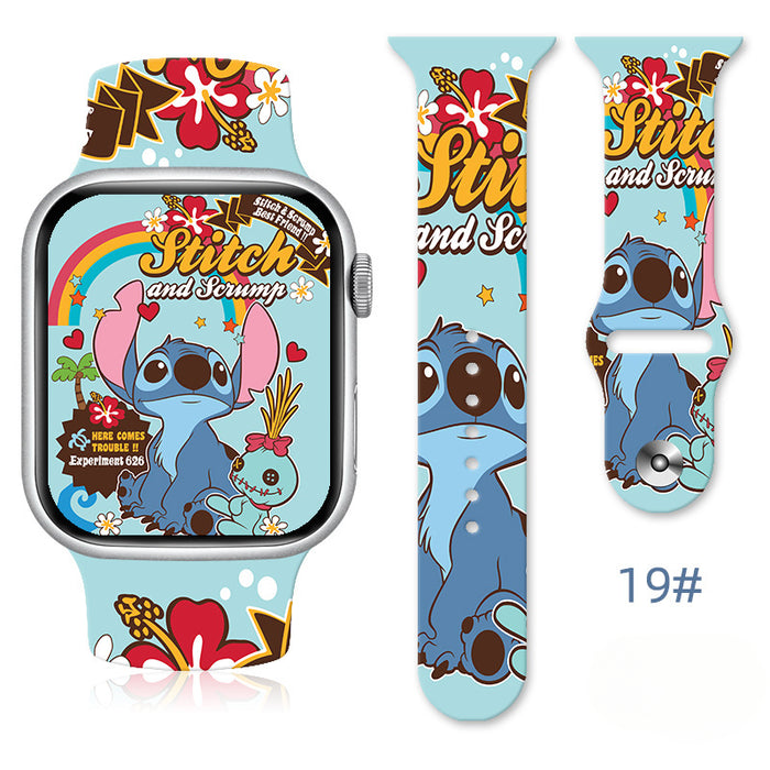 Wholesale Silicone Cartoon Print Watch JDC-WD-NuoQi012