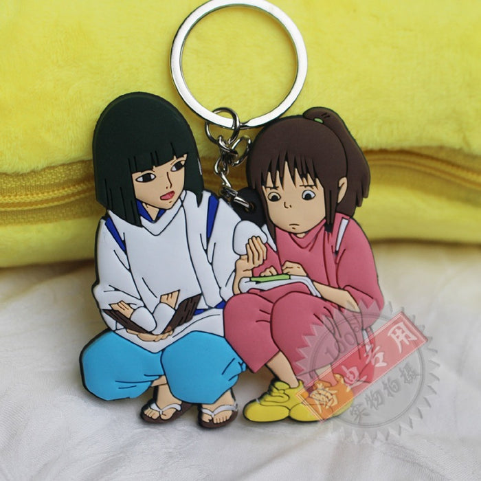 Wholesale Cartoon Anime Cute PVC Keychain JDC-KC-Hual003