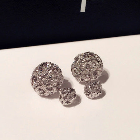 Wholesale Hollow Full Diamond Alloy Earrings JDC-ES-PaiL005