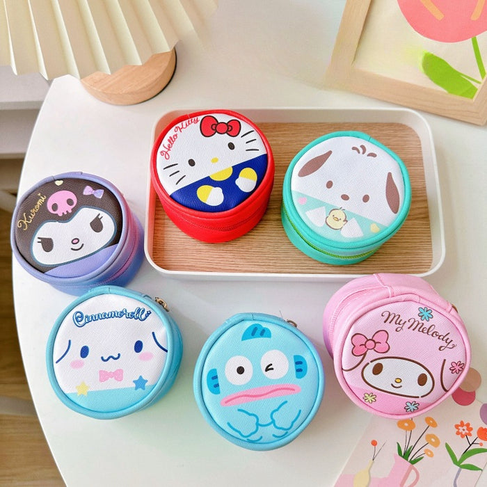 Wholesale PU Cartoon Round Coin Purse Storage Bag (F) JDC-WT-CXR001