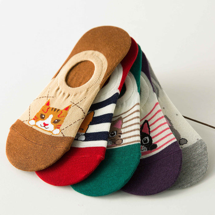 Wholesale Shallow socks, high cotton, low cut boat socks, short tube socks, casual invisible
