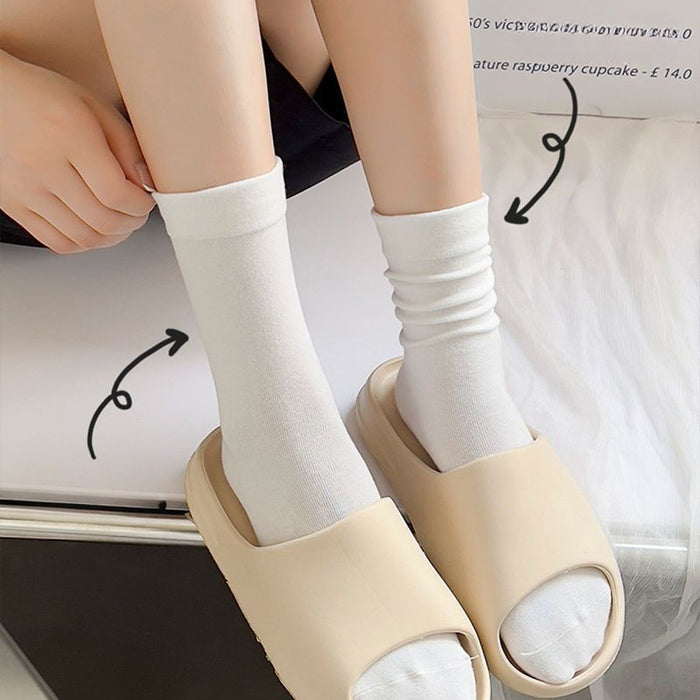 Wholesale Maternity Socks for Women Boneless Loose Mouth Socks for Children Casual Solid Color Mid Tube Socks Trendy Pile Socks JDC-SK-JiaMu007