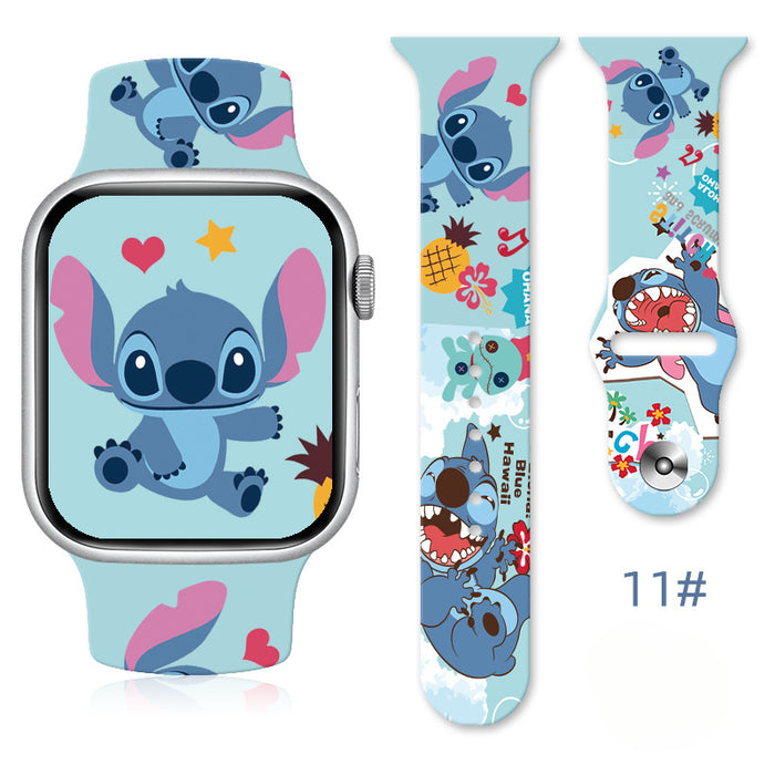 Wholesale Silicone Cartoon Print Watch JDC-WD-NuoQi012