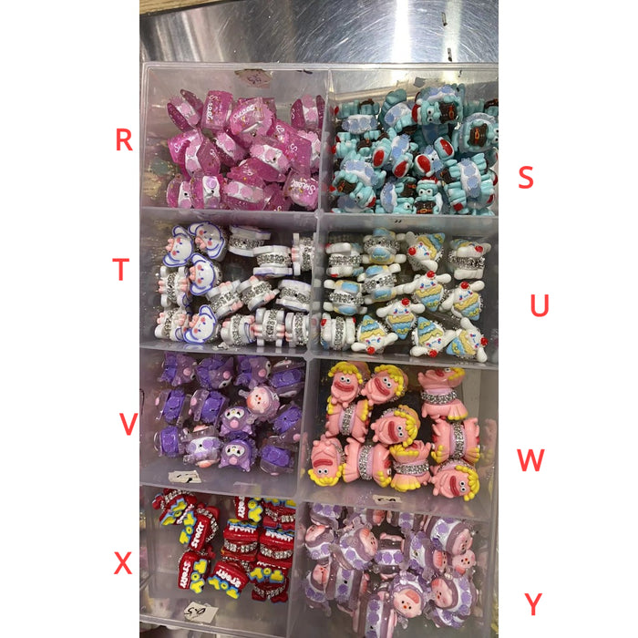 Wholesale 10PCS/PACK Cartoon Resin Beads JDC-BDC-NSD001