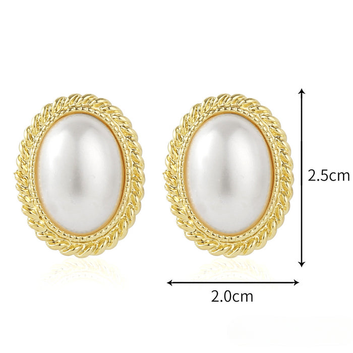 Wholesale Irregular Long Pearl Earrings JDC-ES-ManY052