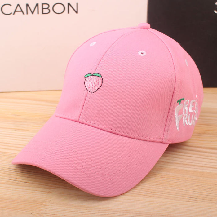 Wholesale Cotton Embroidered Fruit Baseball Cap JDC-FH-Chunq004