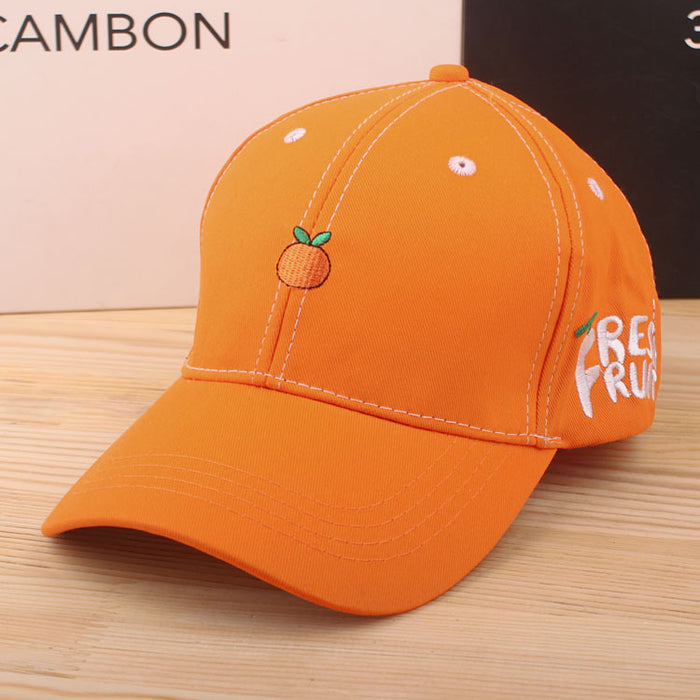 Wholesale Cotton Embroidered Fruit Baseball Cap JDC-FH-Chunq004