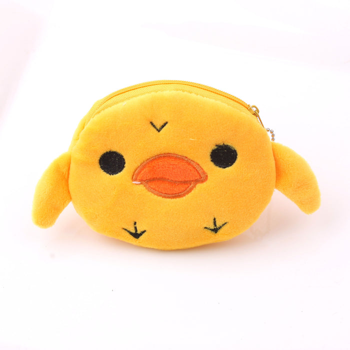 Wholesale Plush Cute Coin Purse Cartoon Fabric Women's Key Bag Coin Bag JDC-WT-SM001