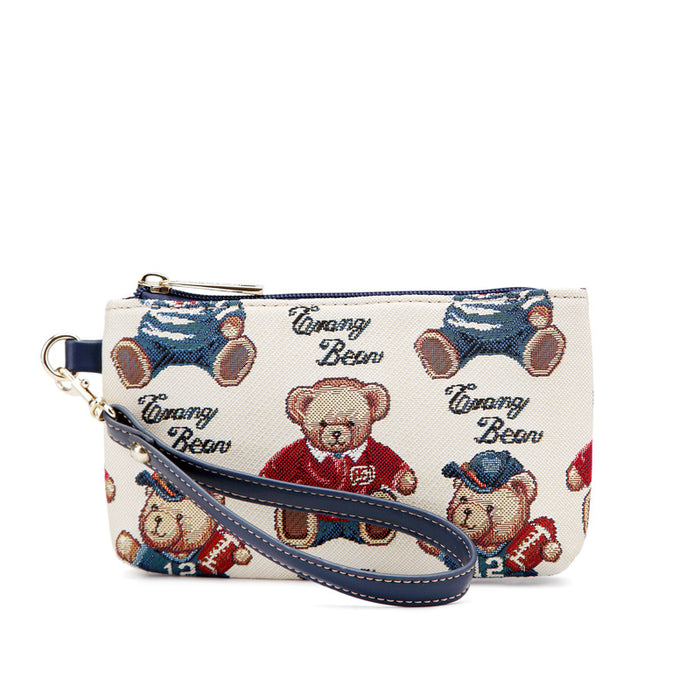 Wholesale Canvas Bear Wallet JDC-WT-Aida002