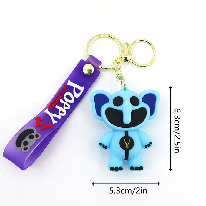 Wholesale Cartoon Cute PVC Doll Keychains JDC-KC-HaoAn010