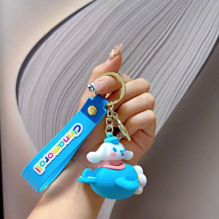 Wholesale 2PCS PVC Cartoon Keychain JDC-KC-Aobang002