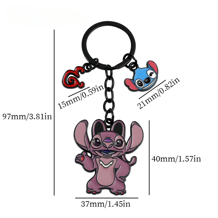 Wholesale Cartoon Zinc Alloy Keychain JDC-KC-BS020