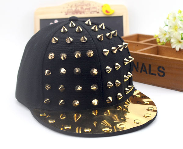 Wholesale Chic Kids Rivet Hip Hop Baseball Cap Summer Sun Hat For Boutique Resale
