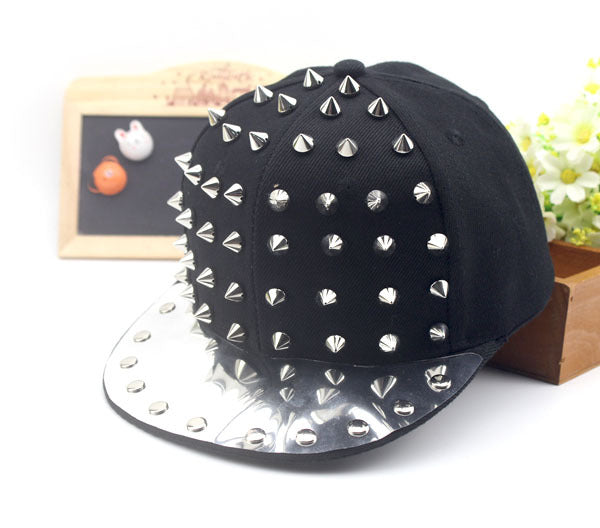 Wholesale Chic Kids Rivet Hip Hop Baseball Cap Summer Sun Hat For Boutique Resale