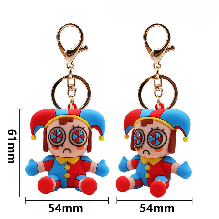 Wholesale Cartoon Game Clown Doll Keychains JDC-KC-HaoAn017