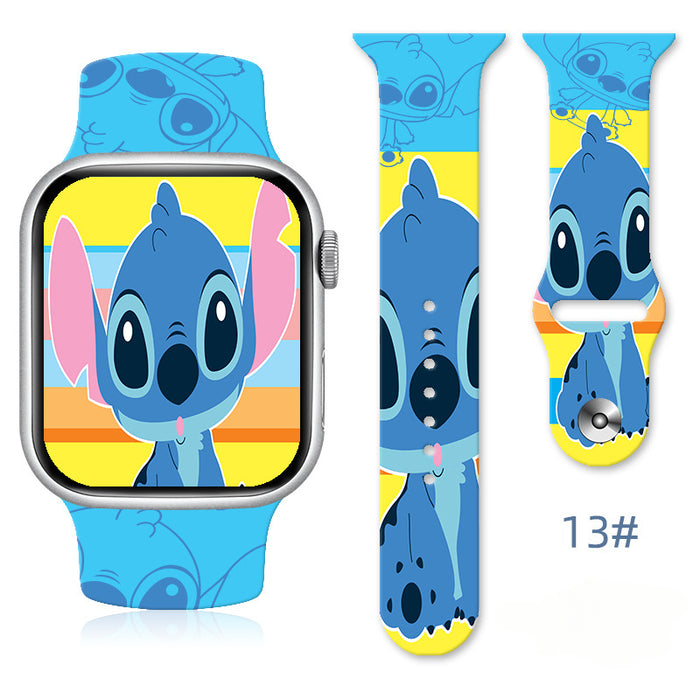 Wholesale Silicone Cartoon Print Watch JDC-WD-NuoQi012