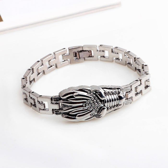 Wholesale Steel Watch Strap Buckle for Men Alloy Bracelet JDC-BT-QiN012