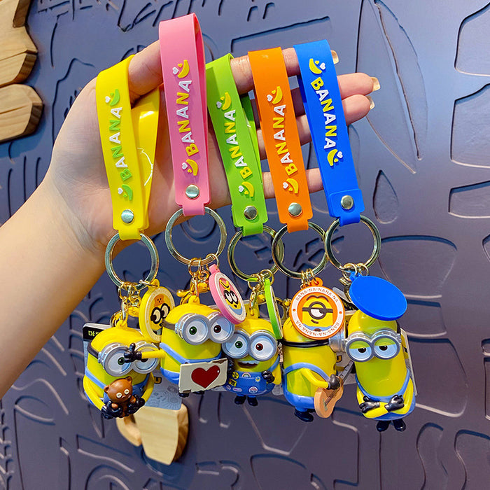 Wholesale Cartoon Cute Injection Molding PVC Keychain JDC-KC-Hangl004