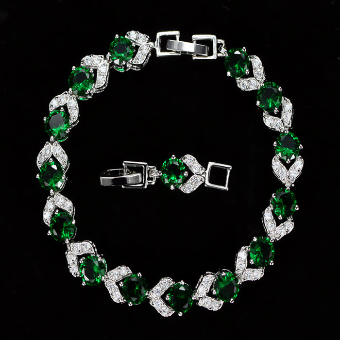 Wholesale White crystal bracelet with diamonds for women,  wholesale jewelry