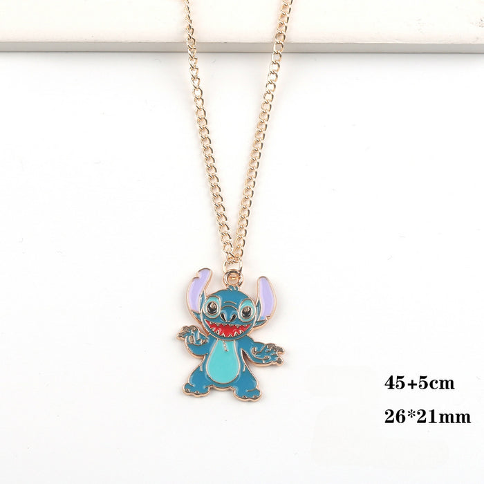 Wholesale Cartoon Alloy Pendant Necklace JDC-NE-FuYu014