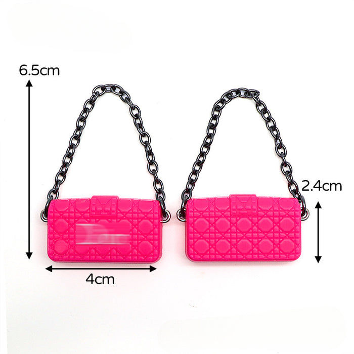 Wholesale Printed Satchel Shoulder Bag Resin Beads JDC-BDS-MNY002