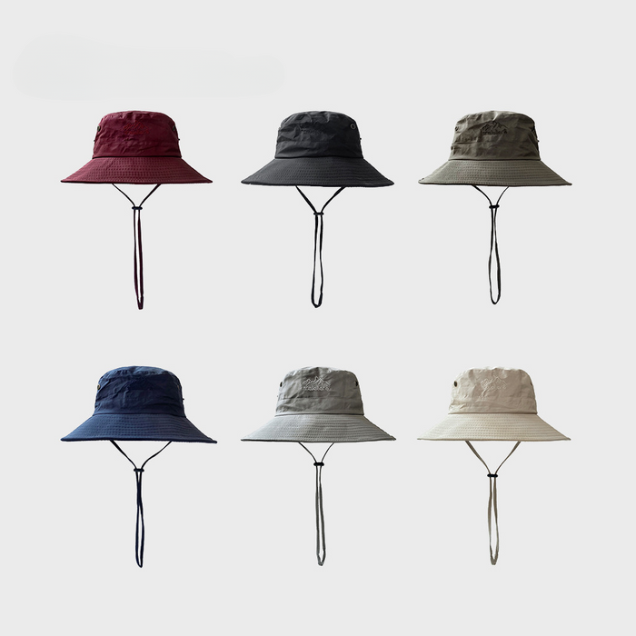 Wholesale Cotton Letters Embroidery Sunshade Bucket Hat JDC-HT-MuC006