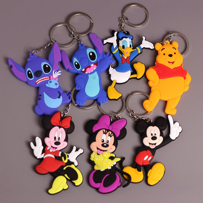 Wholesale   Keychain Cartoon keychain  Bag Pendant Wedding Key Chain Gift