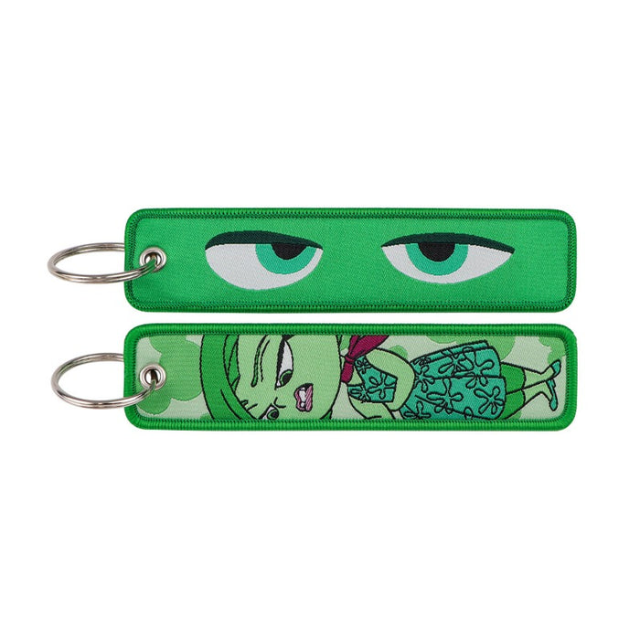 Wholesale Cartoon Cute Fabric Lanyard Keychain JDC-KC-KKX002