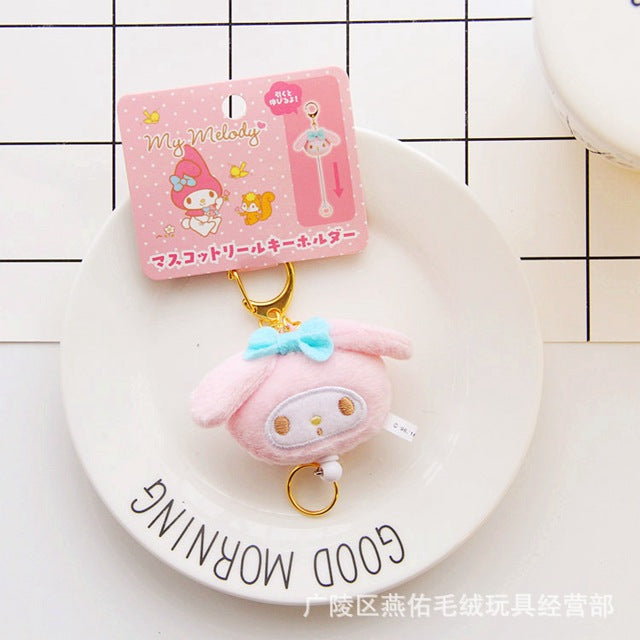 Wholesale Cartoon Plush Doll Creative Telescopic Keychain JDC-KC-GuXi006