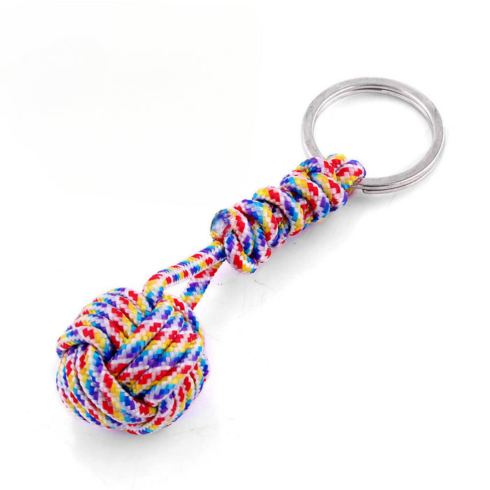 Wholesale Ball Rope Keychain JDC-KC-JinY007