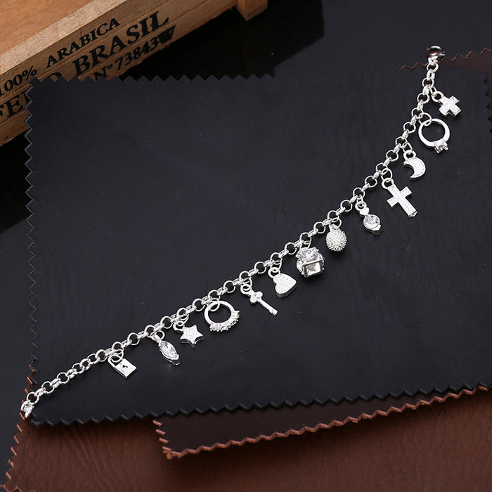 Wholesale Alloy Thirteen Pendant Bracelet JDC-BT-KaY007