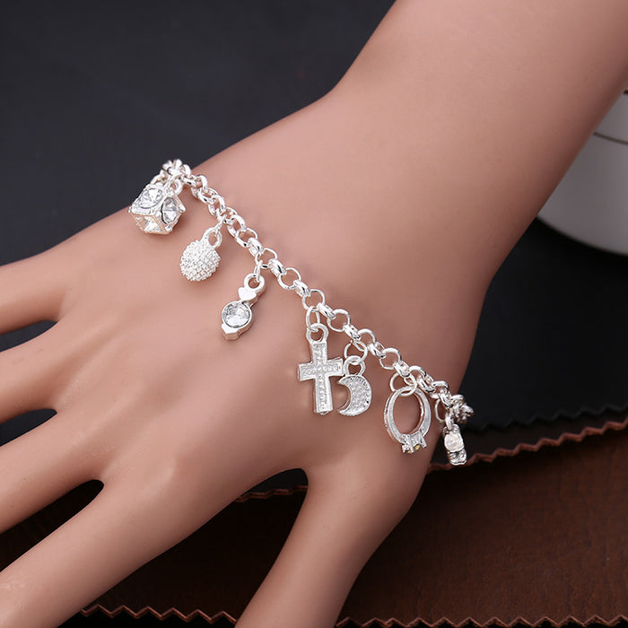 Wholesale Alloy Thirteen Pendant Bracelet JDC-BT-KaY007