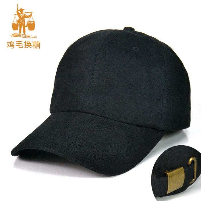Wholesale Lightweight baseball cap with soft top and no lining, simple cotton duckbill cap