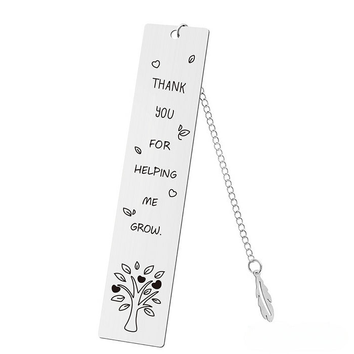 Wholesale Stainless Steel Teacher's Day Bookmark JDC-BM-GangG001