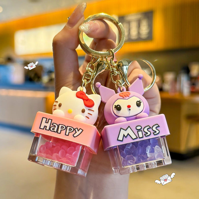 Wholesale Acrylic Cartoon Keychain JDC-KC-Zhiwu001